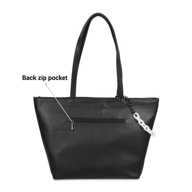 Mochi Women Black Hand Bags Tote bag (SKU: 66-258-11-10)