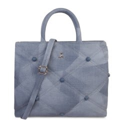 Women Blue Hand Bags Satchel Bags