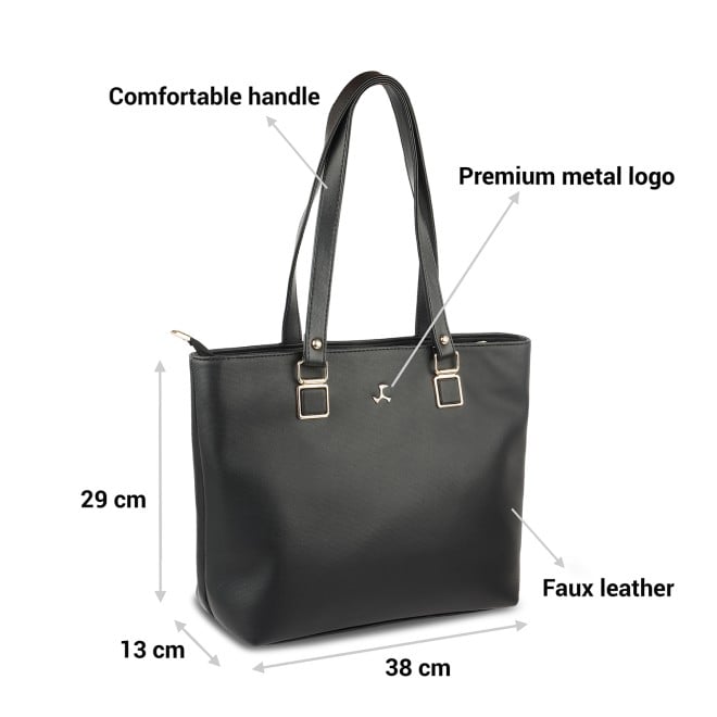 Mochi Women Black Tote Bag (SKU: 66-269-11-10)