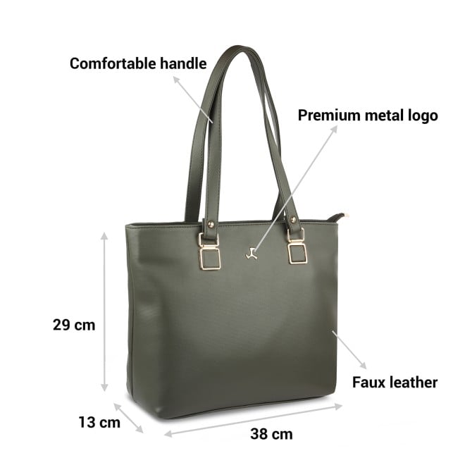 Mochi Women Olive Tote Bag (SKU: 66-269-49-10)