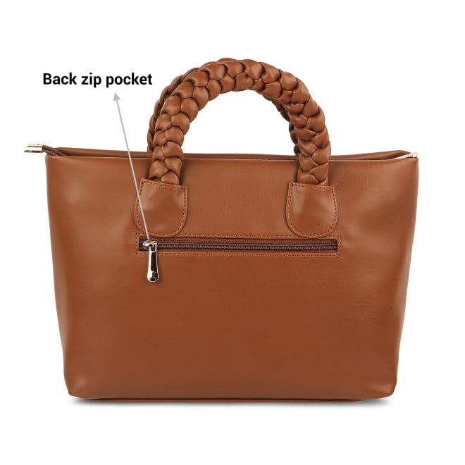 Mochi Women Tan Satchel Bag (SKU: 66-270-23-10)