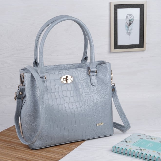 Mochi Women Light-blue Satchel Bag