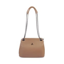 Women Beige Hand Bags Shoulder Bag