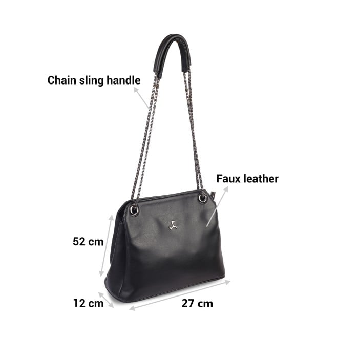 Mochi Women Black Hand Bags Shoulder Bag (SKU: 66-282-11-10)