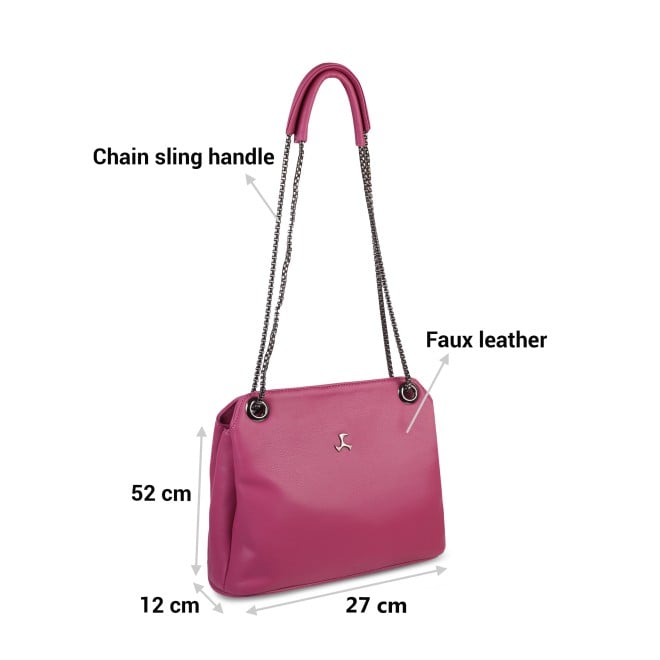 Mochi Women Pink Hand Bags Shoulder Bag (SKU: 66-282-24-10)