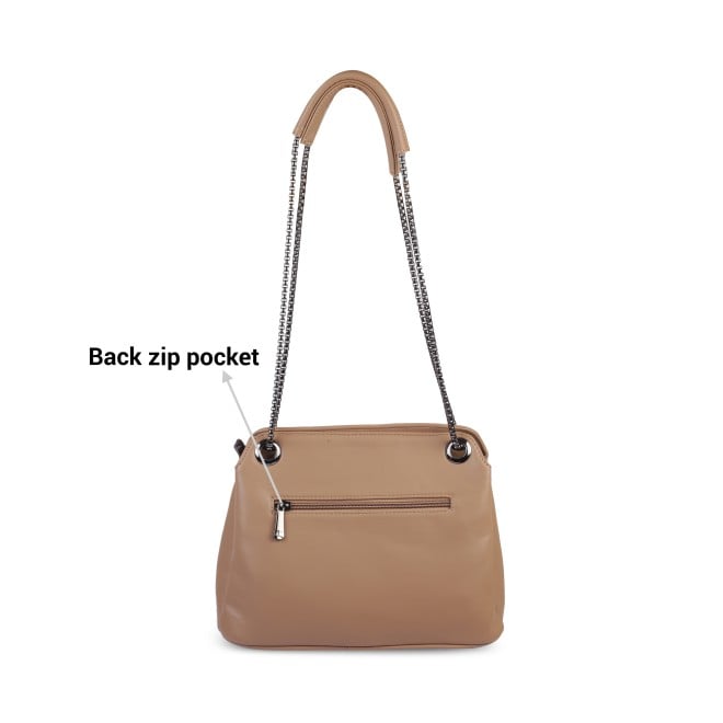 Mochi Women Beige Hand Bags Shoulder Bag (SKU: 66-282-20-10)