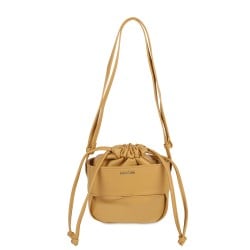 Women Yellow Hand Bags Zip Top Sling