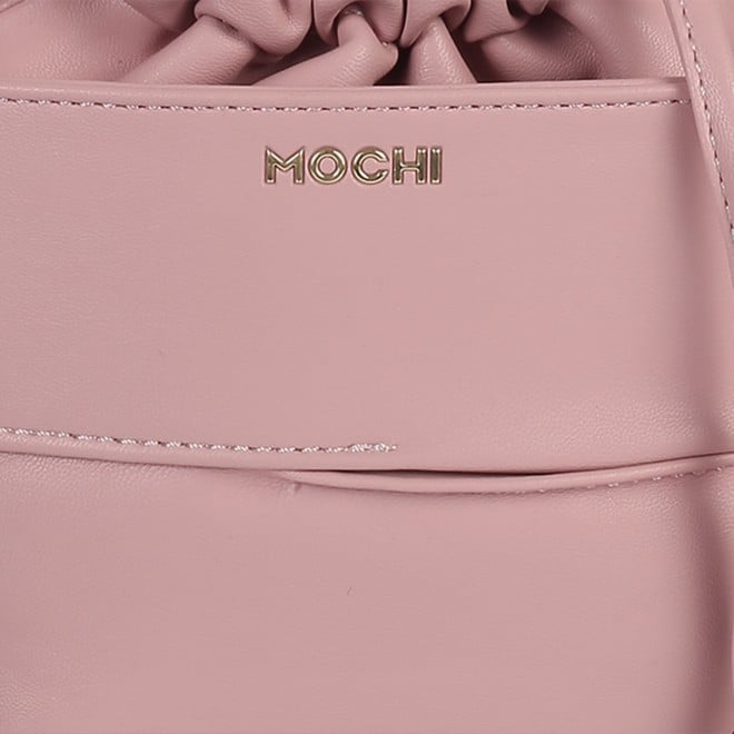 Mochi Women Pink Hand Bags Zip Top Sling (SKU: 66-284-24-10)