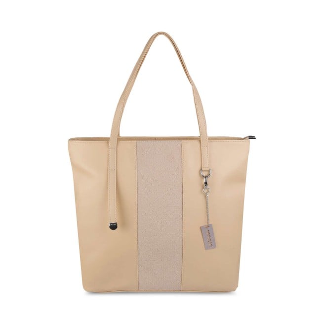 Mochi Women Beige Casual Tote Bag (SKU: 66-294-20-10)