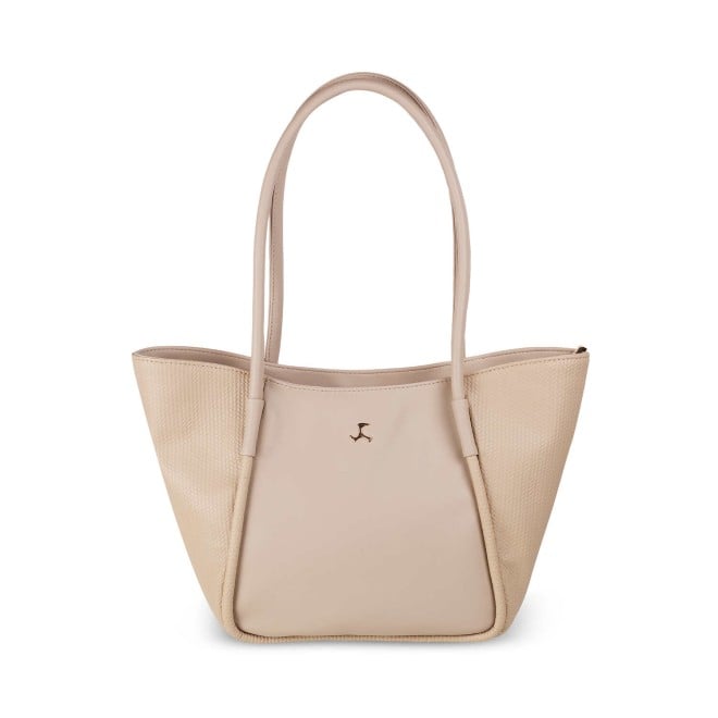 Mochi Women Beige Casual Tote Bag (SKU: 66-319-20-10)