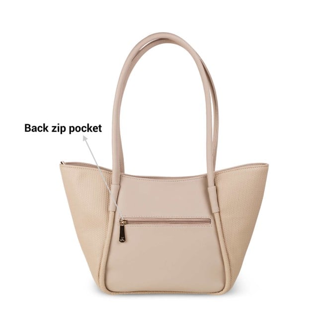 Mochi Women Beige Casual Tote Bag (SKU: 66-319-20-10)