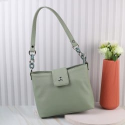 Women Green Casual Shoulder Bag