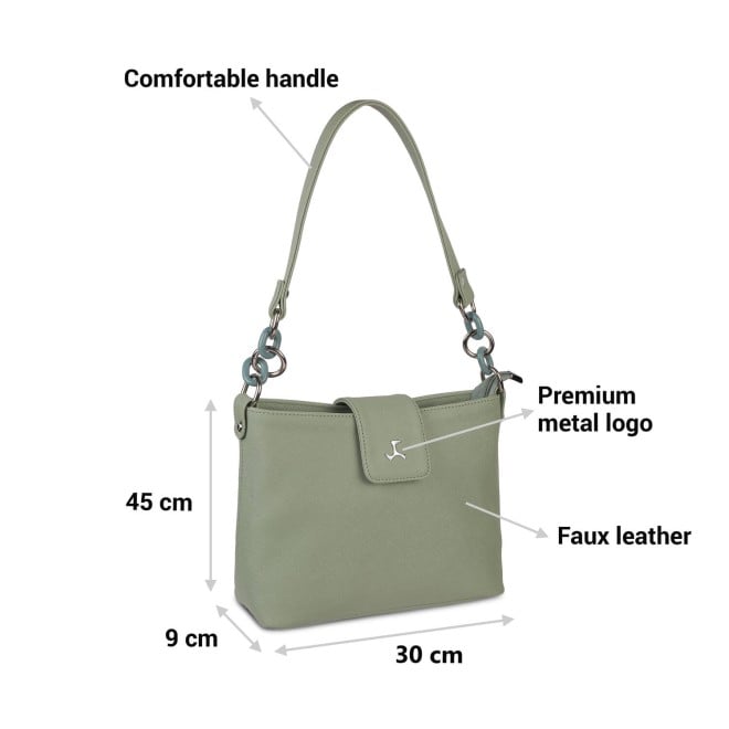 Mochi Women Green Casual Shoulder Bag (SKU: 66-326-21-10)