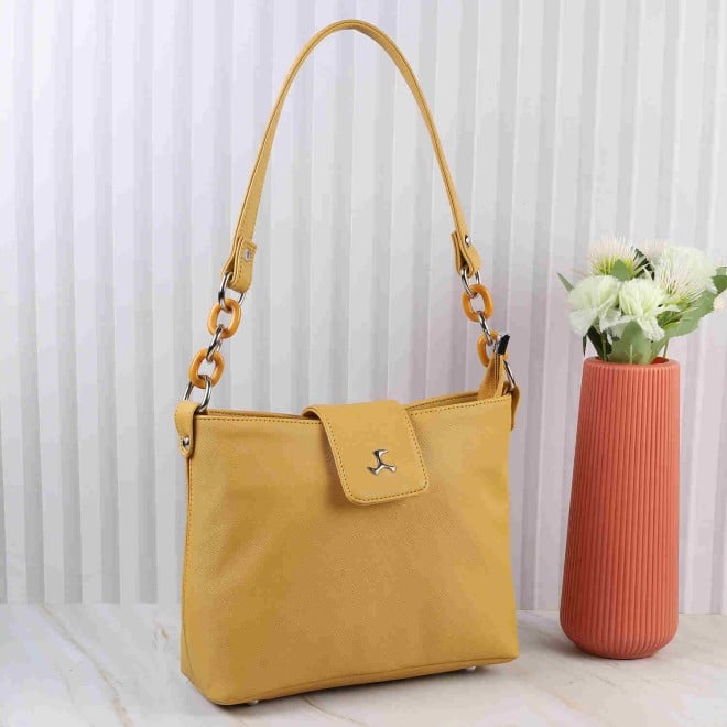 Mochi Women Yellow Casual Shoulder Bag (SKU: 66-326-33-10)