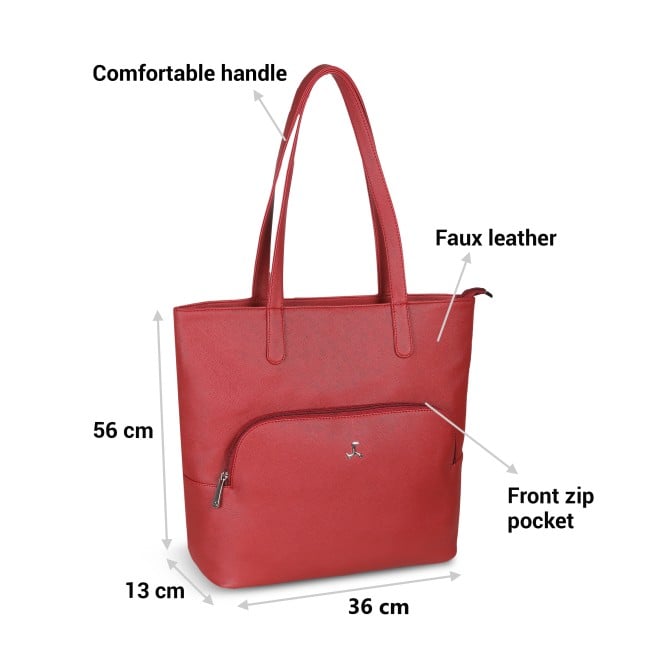 Mochi Women Maroon Hand Bags Tote bag (SKU: 66-327-44-10)