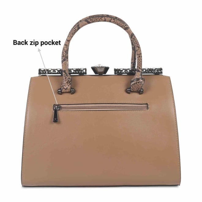 Mochi Women Brown Casual Satchels (SKU: 66-333-12-10)