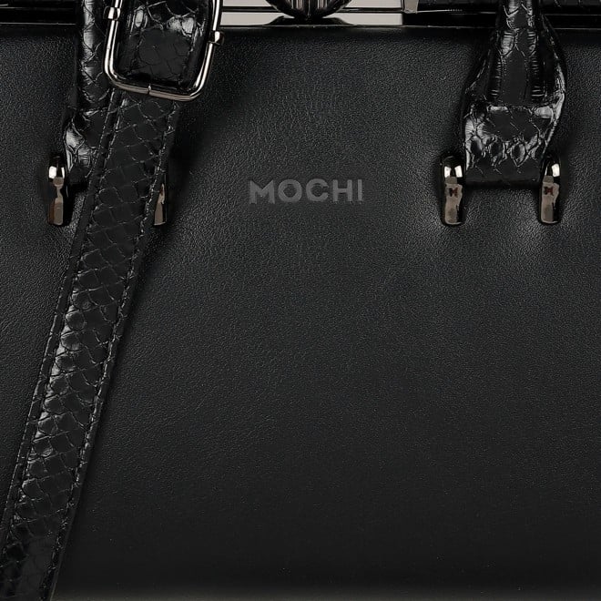 Mochi Women Black Hand Bags Satchel Bags (SKU: 66-334-11-10)