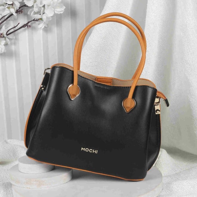 Mochi Women Black Casual Satchels