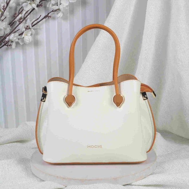 Mochi Women Beige Casual Satchels (SKU: 66-337-20-10)