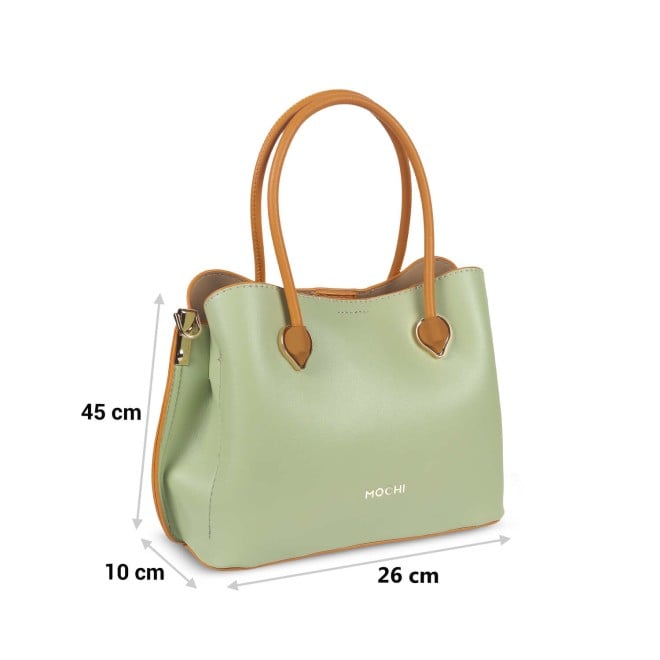 Mochi Women Green Casual Satchels (SKU: 66-337-21-10)