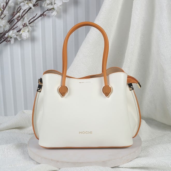 Mochi Women Beige Casual Satchels