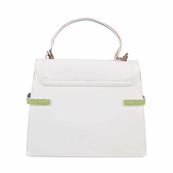 Mochi Women White Casual Sling Bag (SKU: 66-339-16-10)