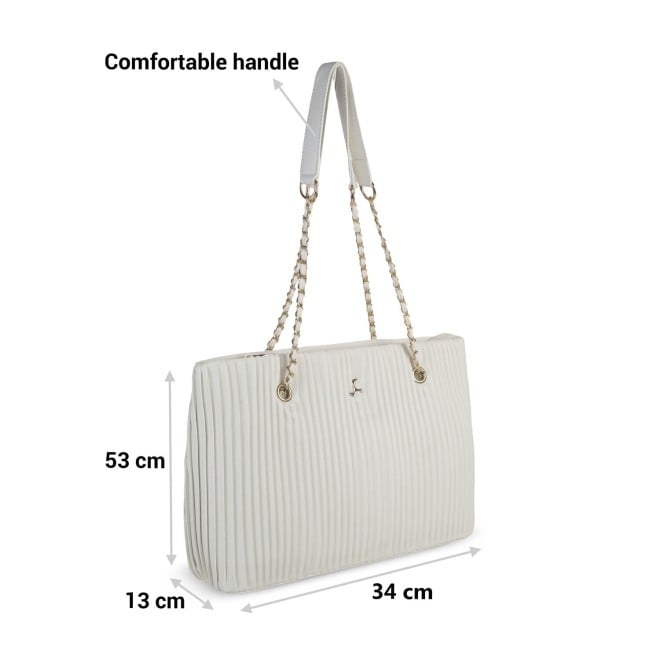 Mochi Women White Casual Shoulder Bag (SKU: 66-355-16-10)