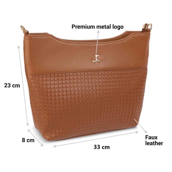 Mochi Women Tan Casual Shoulder Bag (SKU: 66-358-23-10)