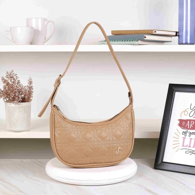 Mochi Women Beige Casual Shoulder Bag (SKU: 66-361-20-10)