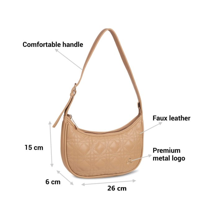 Mochi Women Beige Casual Shoulder Bag (SKU: 66-361-20-10)