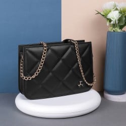 Women Black Casual Sling Bag