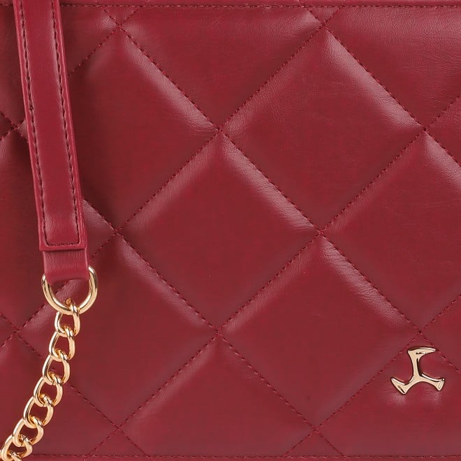 Mochi Women Maroon Casual Sling Bag (SKU: 66-363-44-10)