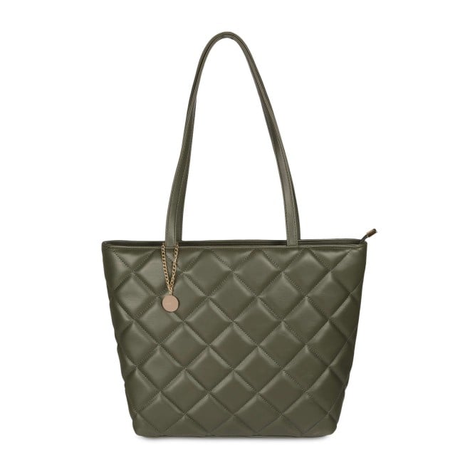 Mochi Women Green Casual Tote Bag (SKU: 66-365-21-10)