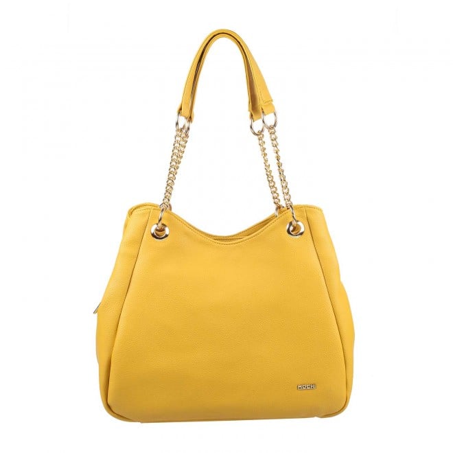Mochi Women Yellow Hand Bags Shoulder Bag