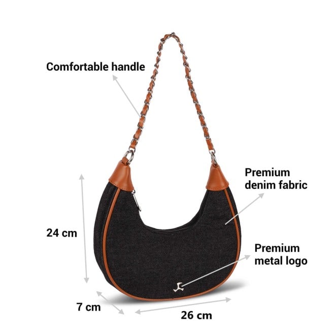 Mochi Women Black Casual Shoulder Bag (SKU: 66-374-11-10)