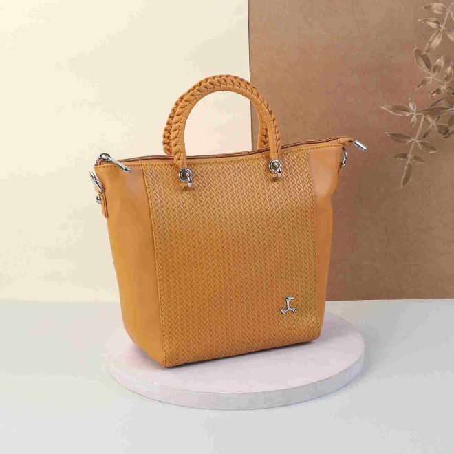 Mochi Women Yellow Casual Sling Bag