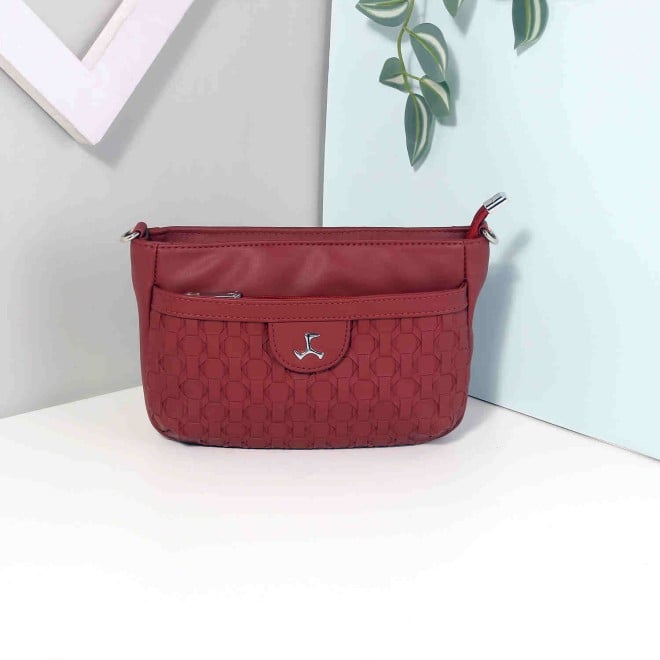 Mochi Women Maroon Casual Sling Bag (SKU: 66-419-44-10)