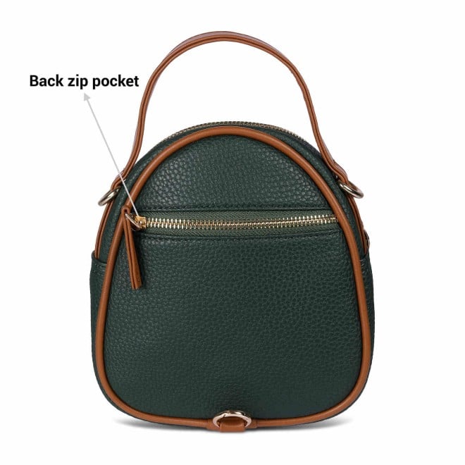 Mochi Women Green Casual Sling Bag (SKU: 66-424-21-10)