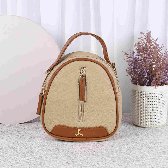 Mochi Women Off White Casual Sling Bag