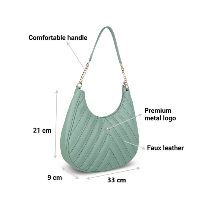 Mochi Women Light green Casual Shoulder Bag (SKU: 66-426-60-10)