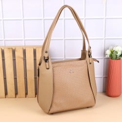 Women Beige Casual Shoulder Bag