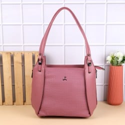 Women Pink Casual Shoulder Bag