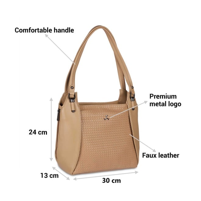 Mochi Women Beige Casual Shoulder Bag (SKU: 66-427-20-10)