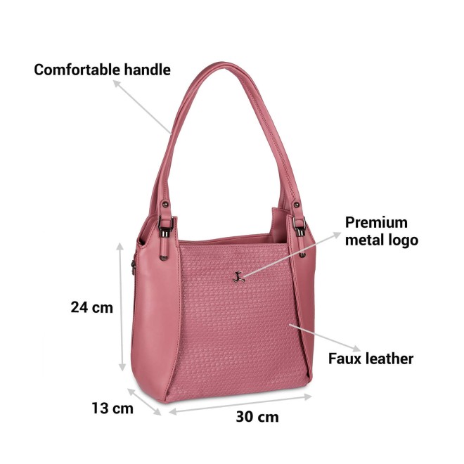 Mochi Women Pink Casual Shoulder Bag (SKU: 66-427-24-10)