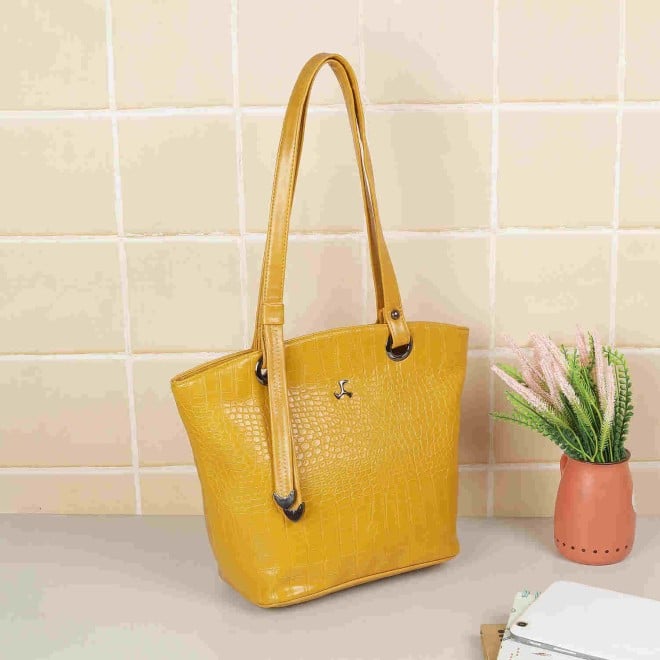 Mochi Women Yellow Casual Shoulder Bag (SKU: 66-428-33-10)