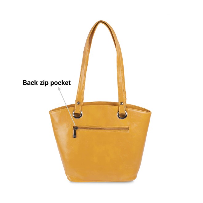 Mochi Women Yellow Casual Shoulder Bag (SKU: 66-428-33-10)