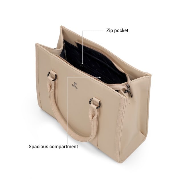 Mochi Women Off-white Satchel Bag (SKU: 66-429-66-10)