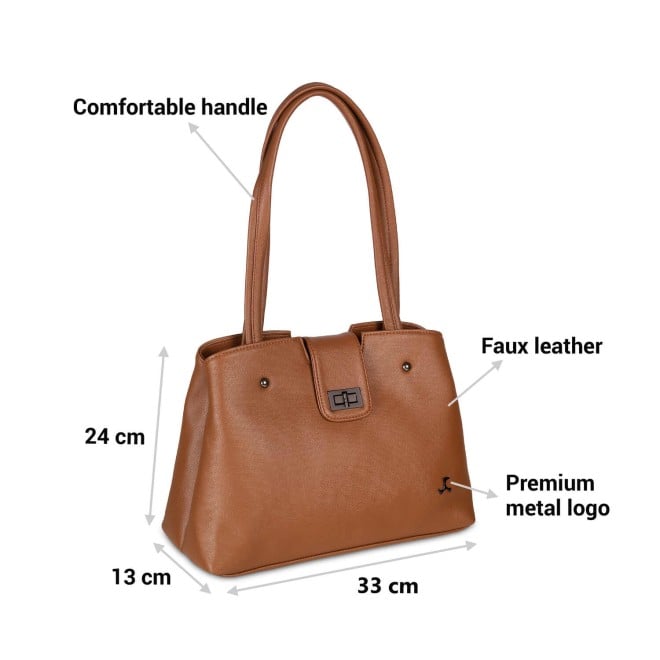 Mochi Women Tan Casual Shoulder Bag (SKU: 66-430-23-10)