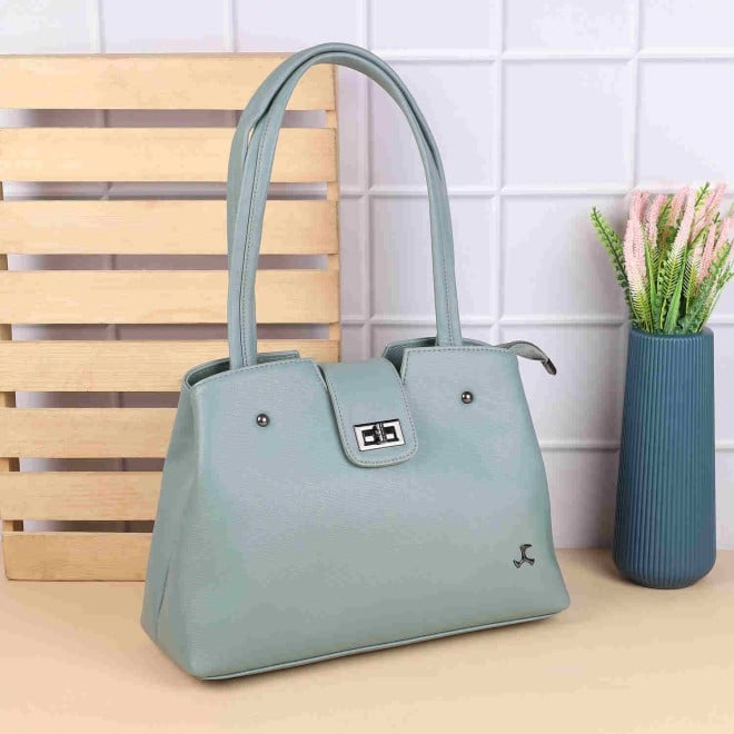 Mochi Women Light green Casual Shoulder Bag