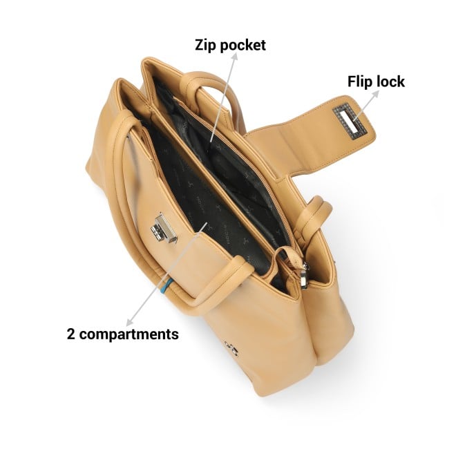 Mochi Women Beige Shoulder Bag (SKU: 66-430-20-10)